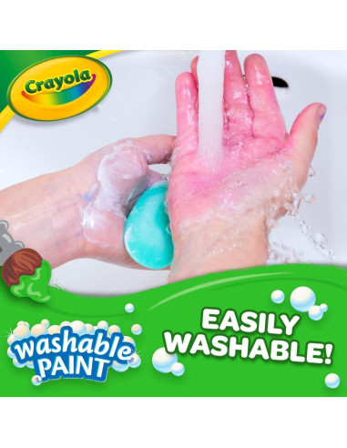 Pintura Lavable Crayola 1 Galón Azul para Niños