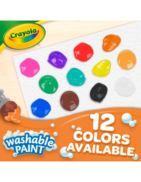 Pintura Lavable Crayola 1 Galón Azul para Niños