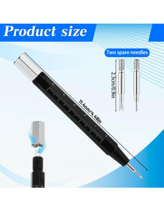 Herramienta de Quitar Eslabones de Reloj Ymapinc con Regla 2