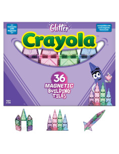 Azulejos Magnéticos Crayola Brillantes Set 36 Piezas