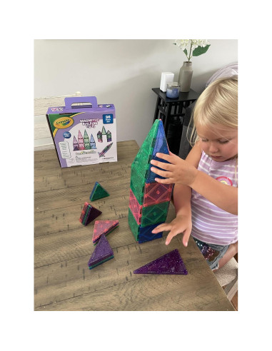 Azulejos Magnéticos Crayola Brillantes Set 36 Piezas