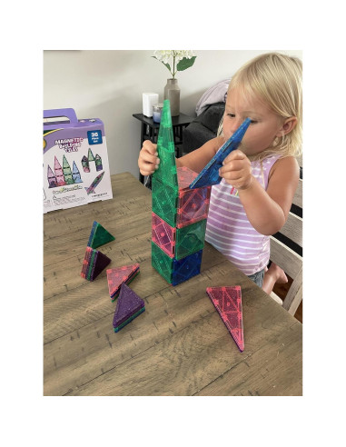 Azulejos Magnéticos Crayola Brillantes Set 36 Piezas