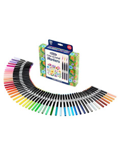 Conjunto de Marcadores Crayola Color y Detalle 50 colores
