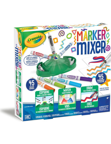 Mezclador de Marcadores Crayola - Kit de Arte para Niños