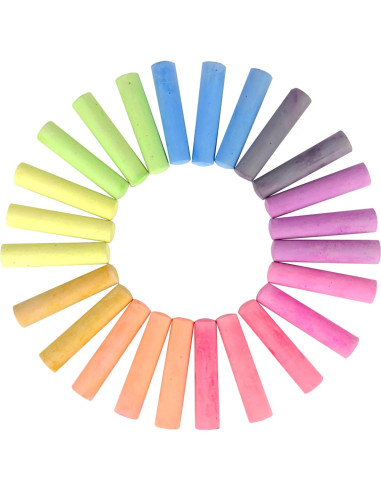 Set de Tizas de Acera Kid Made Modern 24 Piezas Multicolor