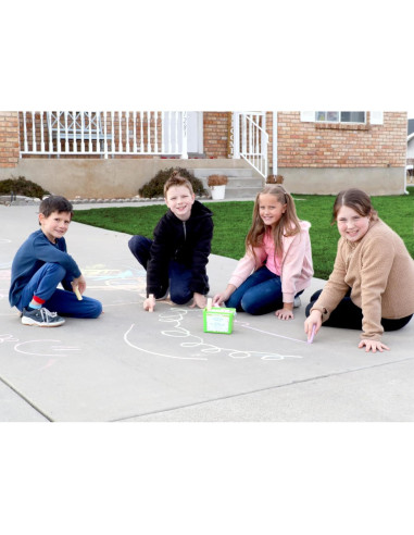 Set de Tizas de Acera Kid Made Modern 24 Piezas Multicolor