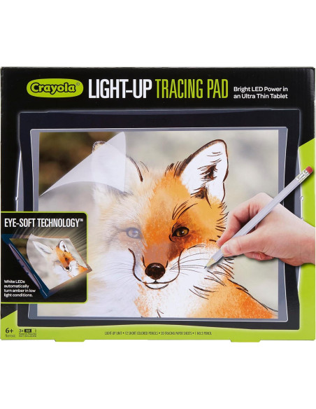 Tableta de Trazado Iluminada Crayola con Modo Noche