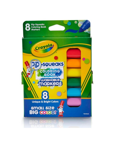 Marcadores Mini Lavables Crayola Pip Squeaks - 8 Colores