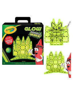 Azulejos Magnéticos Crayola Glow Doodle - Set 30 Piezas