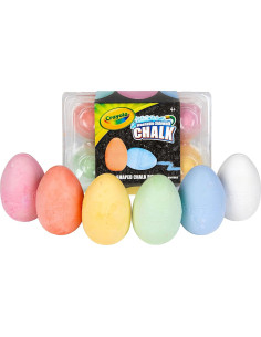 Set de Tiza Crayola 6 Unidades Antirrollo No Tóxica 2