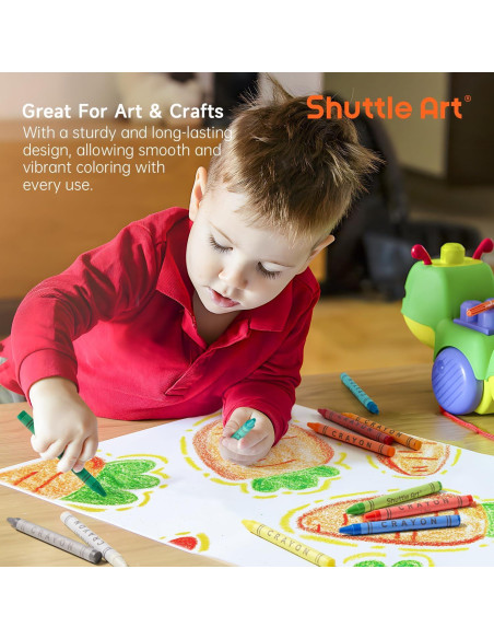 Crayones Shuttle Art 720 Piezas Multicolor No Tóxicos