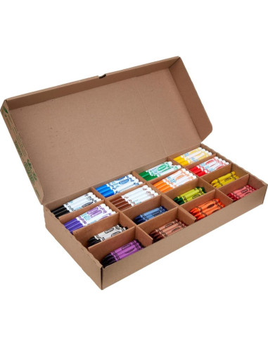 Paquete de Crayones y Marcadores Crayola 256 Unidades