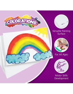 Papel de Arte Colorations 22.86 x 30.48 cm 100 Hojas 2