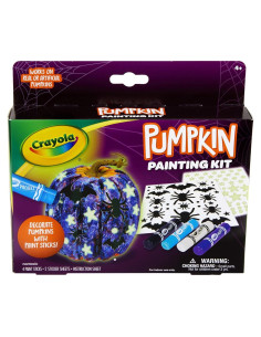 Kit de Decoración de Calabazas Crayola Galaxy Sin Tallar