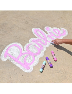 Tiza Jumbo Barbie Sunny Days | 5 Colores con Soportes 2