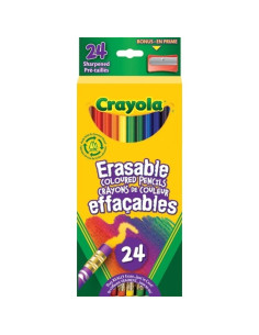 Lápices de Colores Borrables Crayola 24 Unidades 170g 2