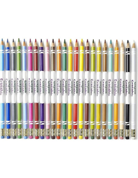 Lápices de Colores Borrables Crayola 24 Unidades 170g