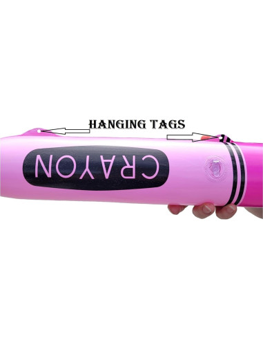 Crayones Inflables Coloridos Zugar Land Paquete de 12