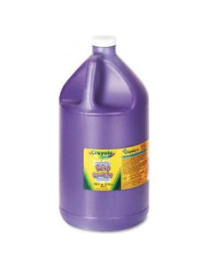 Pintura Lavable Crayola 3,79L Violeta Gel Mate No Tóxico