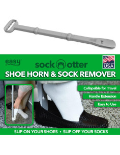 Cuchara para zapatos y removedor de calcetines Easy To Use 66 cm 2