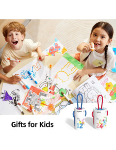 Crayones Jumbo MiDeer 12 Colores Lavables para Niños 2