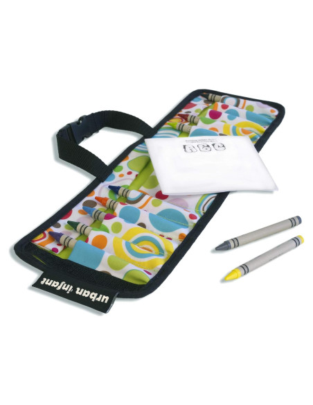 Estuche de Viaje Urban Infant con 10 Crayones No Tóxicos