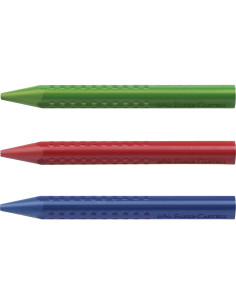 Crayones Jumbo Faber-Castell 12 Unidades Ergonomicos 2