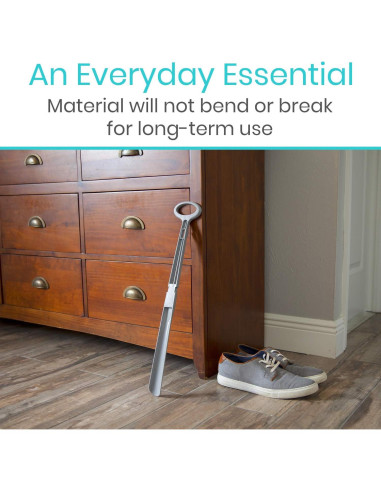 Calzador Largo Plegable Vive Health 58 cm con Mango Cómodo