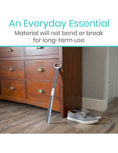 Calzador Largo Plegable Vive Health 58 cm con Mango Cómodo