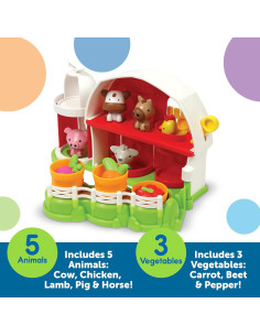 Juego de Granja Peekaboo Learning Resources 18+ Meses 2