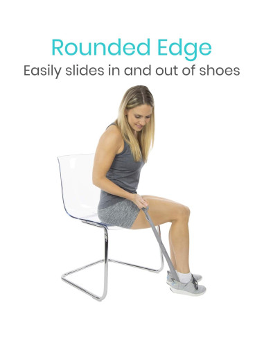 Calzador Largo Plegable Vive Health 58 cm con Mango Cómodo