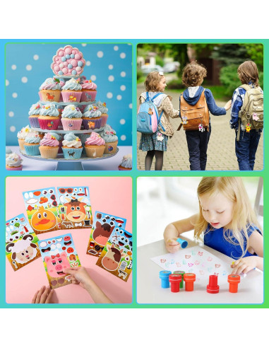 Conjunto Fiesta Animales de Granja 212 Piezas Poen