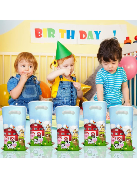 Bolsas de Favor de Fiesta en Granja MiHeTang 30 Pcs 25.4x16.5 cm