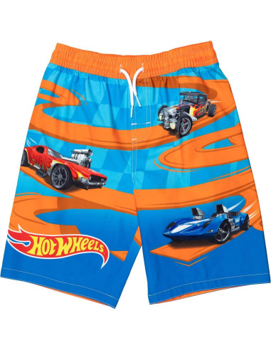 Conjunto de camiseta y pantalones de baño Hot Wheels UPF 50+