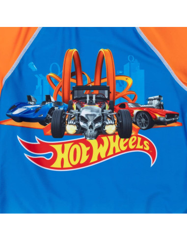 Conjunto de camiseta y pantalones de baño Hot Wheels UPF 50+