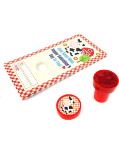 Tarjetas de Animales de Granja TINYMILLS 36 Piezas San Valentín 2