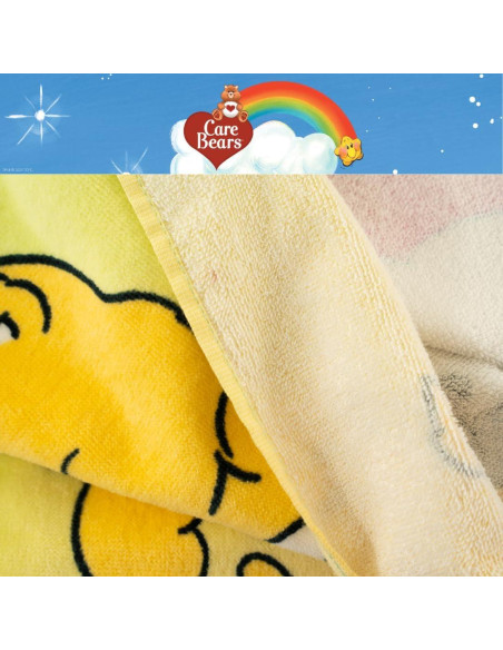 Toalla de Playa Care Bears Franco 147x71 cm Suave Algodón
