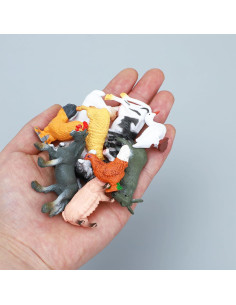 Figuras de Animales de Granja ONEST 14 Piezas Juguetes 2