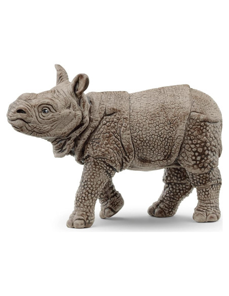 Figurita Rinoceronte Indio Bebé Schleich 5 cm Realista