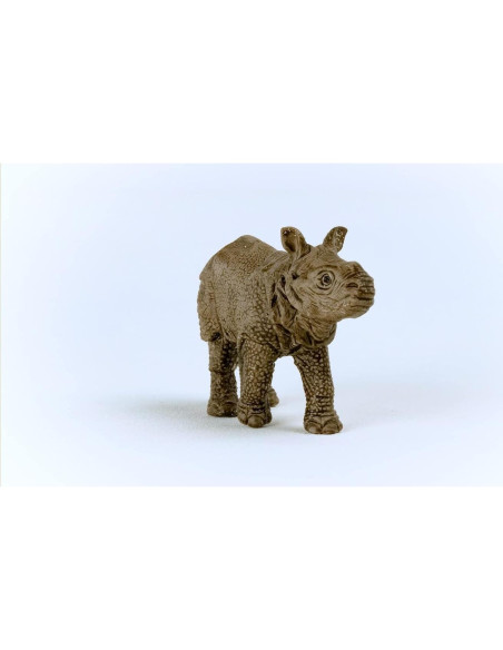 Figurita Rinoceronte Indio Bebé Schleich 5 cm Realista