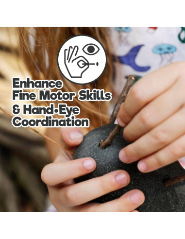 Figuras de Animales de Madera Taksa Toys Waldorf 5 Piezas