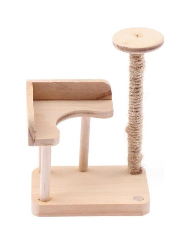 Torre Miniatura para Gatos EatingBiting 5x3.5x7cm Madera