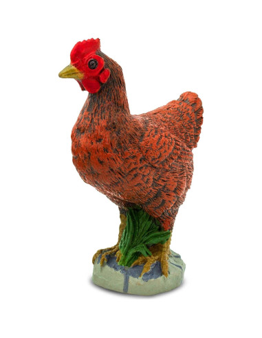 Figurita Gallina Bantam Safari Ltd. 5.08 cm Juguete Educativo