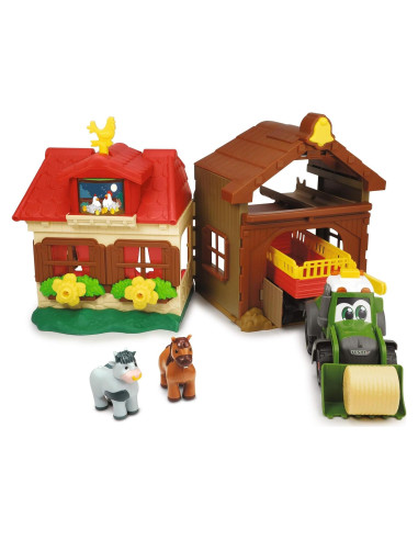 Set de Granja Feliz Dickie Toys Fendt 38 cm con Sonido