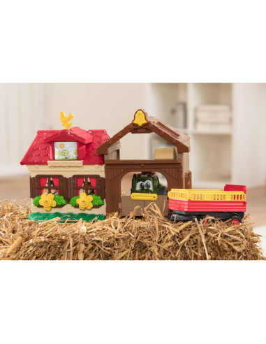 Set de Granja Feliz Dickie Toys Fendt 38 cm con Sonido