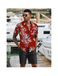 Conjunto de Playa para Hombre COOFANDY 2 Piezas Verano 2