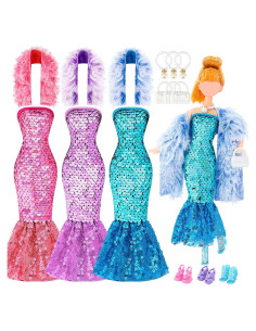 Conjuntos Ropa de Muñeca UPINS 29.21 cm 3 Piezas Verano