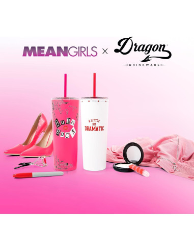 Vaso Aislado Dragon Glassware 24 oz Mean Girls Burn Book
