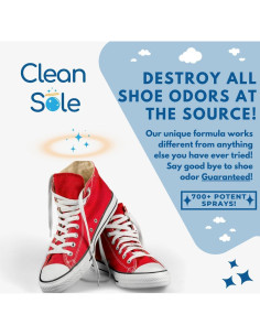 Spray Desodorante Clean Sole para Zapatos y Pies 113g 2