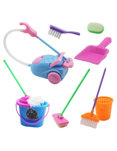 Juego de Accesorios de Limpieza para Casa de Muñecas DoubleWood